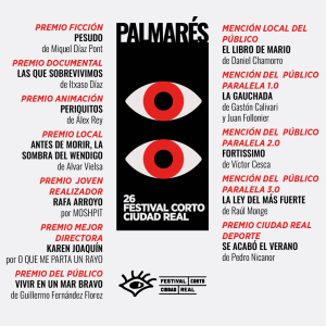 Palmarés 2024 - Festival Corto Ciudad Real